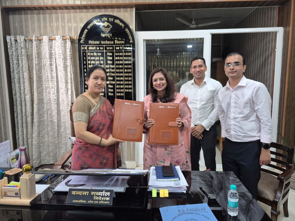 SCERT Uttarakhand, Kotak Education Foundation Sign MoU on AI Literacy